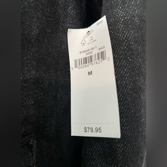 GAP Classic Icon Jacket - Washed Black - Picture 7 of 7